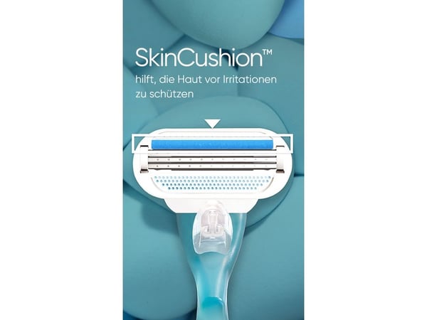 Gillette Venus Smooth, Kvinner, Gillette, Vinus Smooth, Blå, Hvit, 8 stykker