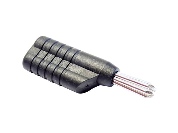 Schnepp N 4041 L bananstikk, rett stift 4 mm grå 1 stk