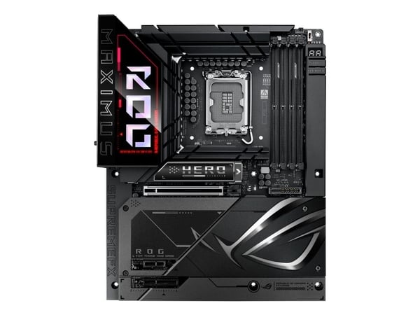 ASUS ROG MAXIMUS Z890 HERO BTF - Hovedkort - ATX - LGA1851-sokkel - Z890 Chipset - USB4, USB 3.2 Gen 1, USB-C 3.2 Gen2, USB 3.2 Gen 2 - Wi-Fi 7, Bl...