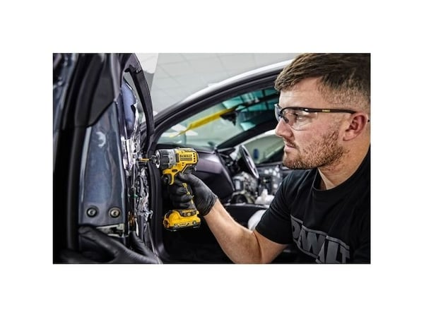 DeWALT DCF601D2, Akkuruuvinväännin, Pistoolikahva, Musta, Keltainen, 1100 RPM, 8 Nm, Akku