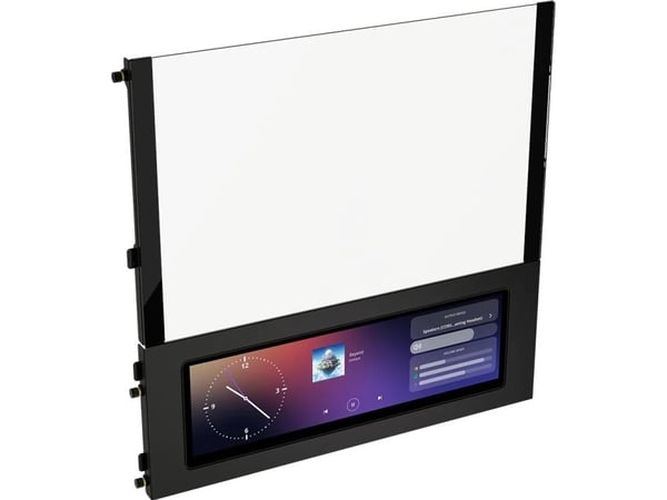 CORSAIR FRAME 4000D LCD RS ARGB - Midi-tårn gaming - utvidet ATX (E-ATX) - sidepanel med vindu (herdet glass) - ingen strømforsyning (ATX) - svart ...