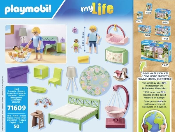 Playmobil My Life 71609, Hus, My Life, 4 år, Flerfarget, Plast