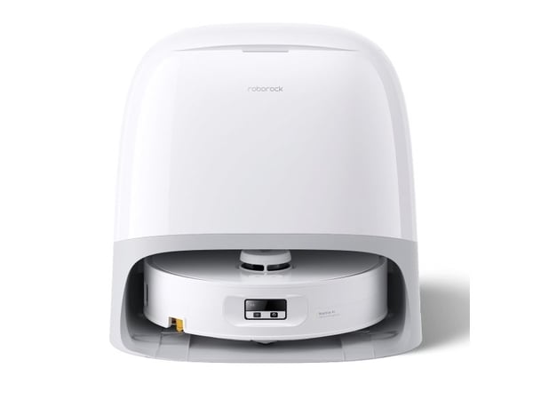 Roborock Qrevo Curv 2 Flow, Støv pose, Hvit, Rund, Støv pose, 3 hjul, 0,325 l