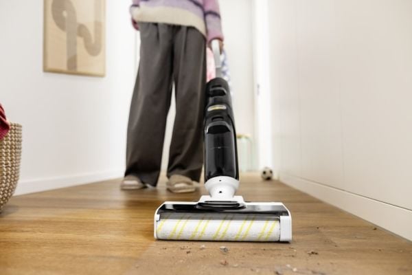 Kärcher 2.863-385.0, Roller mop, Håndholdt støvsuger, Hvit, Gult, Kärcher, FCV 4, 200 mm