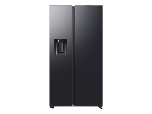 Samsung RS80F66KBF, Vapaasti seisova, amerikanovinen, musta, 2 ovea, Premium Black Steel, sisustus