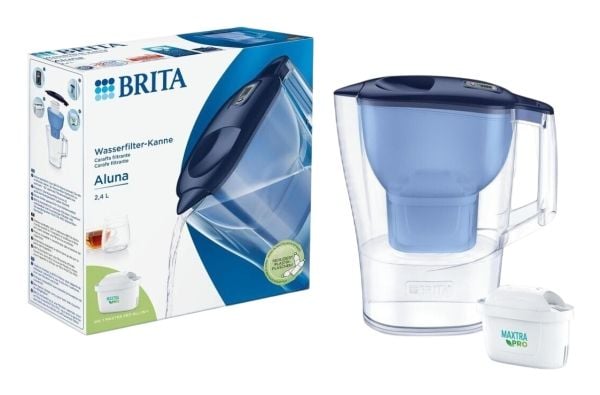 Brita Aluna, Krukke, 1,4 l, Gjennomsiktig, Blå
