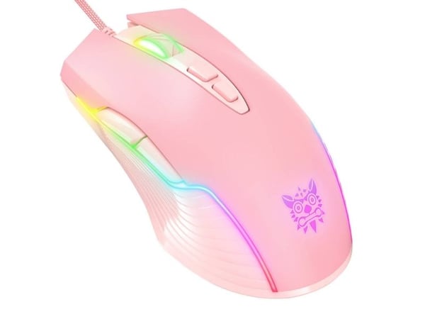 Onikuma gamingmus ONIKUMA CW905 rosa