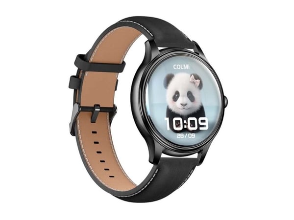 Smartklokke Colmi L28 svart (L28 Black leather)