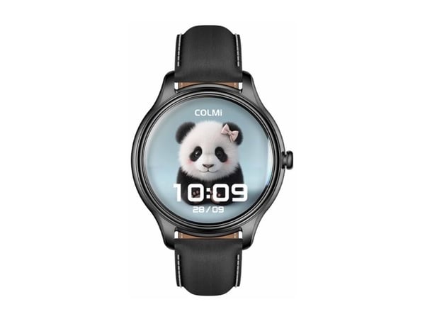 Smartklokke Colmi L28 svart (L28 Black leather)