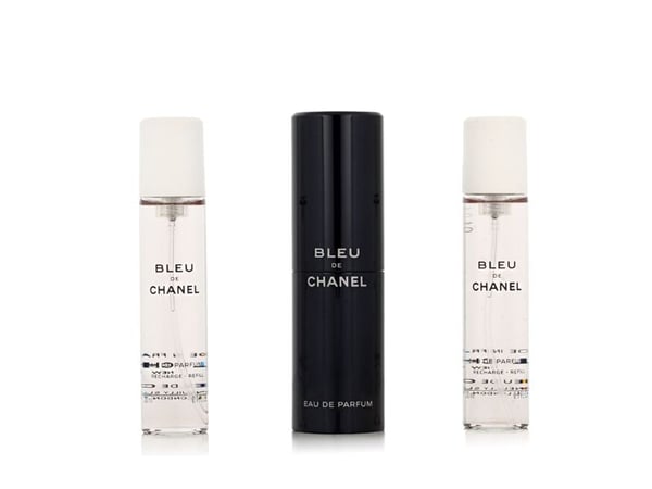 Chanel Bleu de Chanel Eau de Parfum EDP Refillable 20 ml + Eau De Parfum Refill 2 x 20 ml (man)