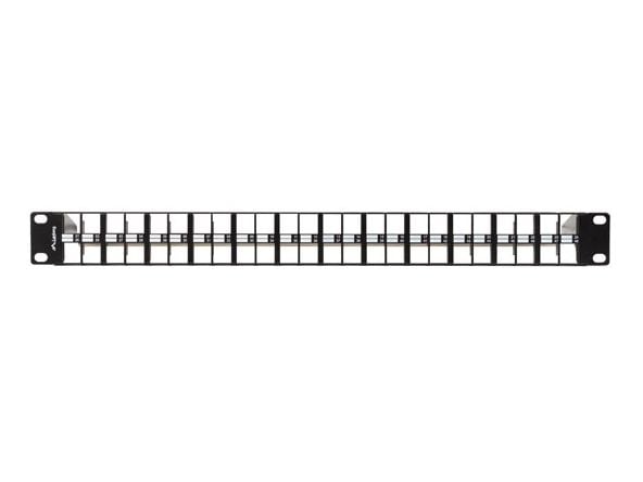 Lanberg Patch Panel tomt 48 porter 1U 19" FTP for Keystone-moduler svart