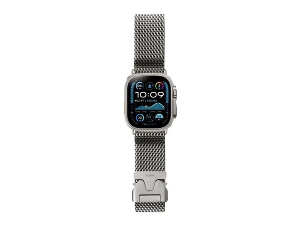 LAUT L_AWL_SAT_TI, Klokkereim, Apple, Watch Series 4-10 & SE & ULTRA, Titan, 49/46/44, 1 stykker