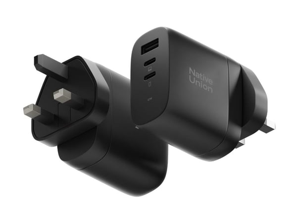 Native Union Fast Gan Charger Pd 67W, Sisätila, AC, musta