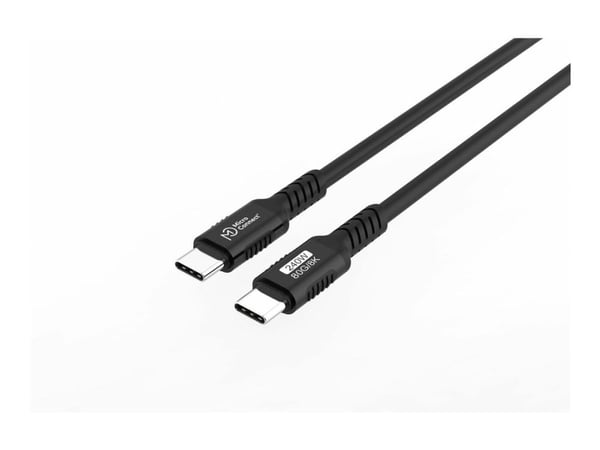 MicroConnect Premium - USB-kabel - USB-C (hane) till USB-C (hane) - USB4 Gen3x2 - 48 V - 5 A - 1 m - 4K60Hz (3840 x 2160) stöd, upp till 80 Gbps da...