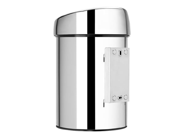 Brabantia Touch Bin - Søppelbøtte - skyvelokk - 3 L - glanset stål