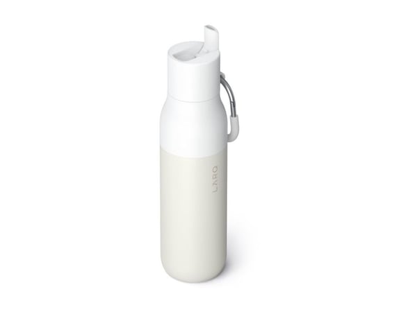 LARQ - Water filter thermal bottle - Storlek 7.8 cm - Höjd 27.6 cm - 740 ml - vit granit