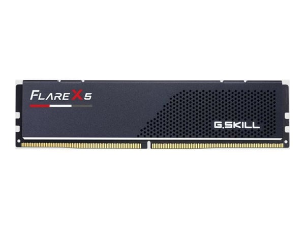 G.Skill Flare X5 - DDR5 - modul - 16 GB - DIMM 288-pin lav profil - 6000 MT/s / PC5-48000 - CL36 - 1.35 V - ikke-bufret - on-die ECC - matt svart