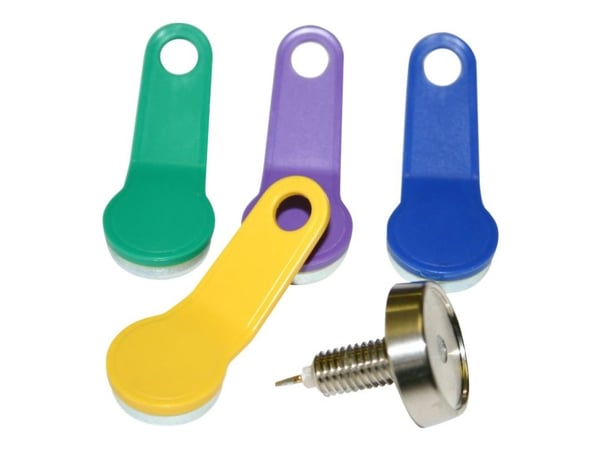 Olympia Dallas - Cash register lock with keys - multifarge - for Olympia CM 941, CM 941F, CM 942, CM 942F, CM 962SF