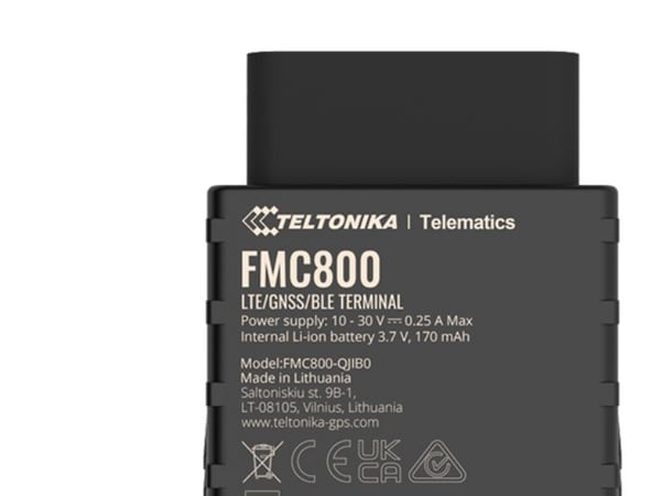 Teltonika Tracker GPS FMC800 Ajoneuvo LTE