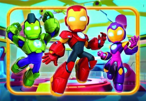 Clementoni 30 pcs Puzzles Iron-Man Awesome Friends, 3 År