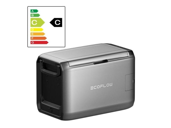 EcoFlow Glacier Classic 45L - Portabel kyl/frys - bärbar - bärbar - Wi-Fi - ytterdörr - bredd: 70.6 cm - djup: 40 cm - höjd: 48 cm - 45 liter - Kla...