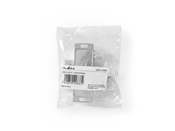 Nedis TV-splitter med 4 utganger 5–2050 MHz