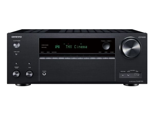 Onkyo TX-NR7100 - AV-mottaker - 8K - 60 fps - HDR - 9,2 kanaler - 9 x 170 watt