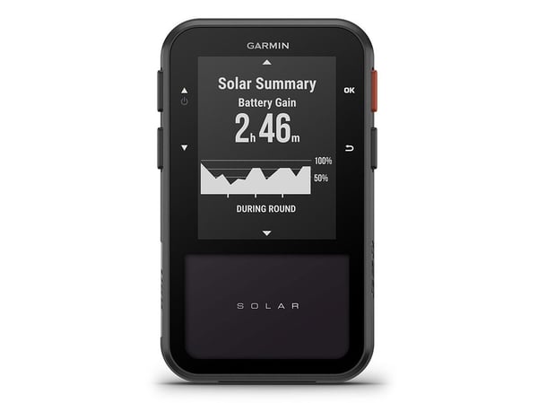 Garmin Approach G20 Solar, Personlig, Søker, Sort, Rød, Støvtett, Vanntett, IPX7, 5,59 cm (2.2")