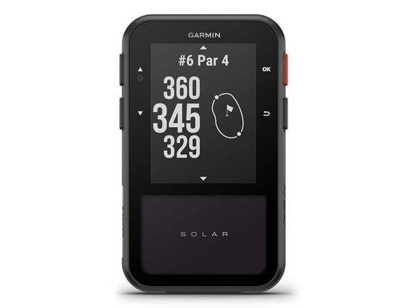 Garmin Approach G20 Solar, Personlig, Søker, Sort, Rød, Støvtett, Vanntett, IPX7, 5,59 cm (2.2")