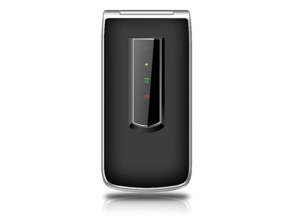 Beafon SL495 LTE, Simpukka, Yksittäinen SIM, 6,1 cm (2.4"), 1,3 MP, 1050 mAh, musta, Hopea
