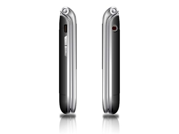 Beafon SL495 LTE, Simpukka, Yksittäinen SIM, 6,1 cm (2.4"), 1,3 MP, 1050 mAh, musta, Hopea
