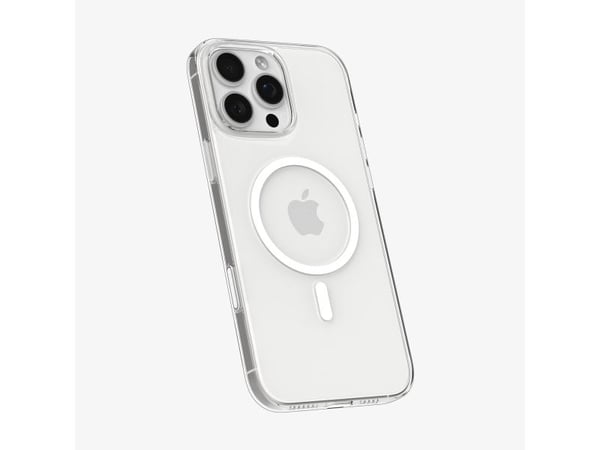 Spigen Thin Fit T (Mag Fit), Etui, Apple, iPhone 16 Pro, 16 cm (6.3"), Gjennomsiktig, Hvit