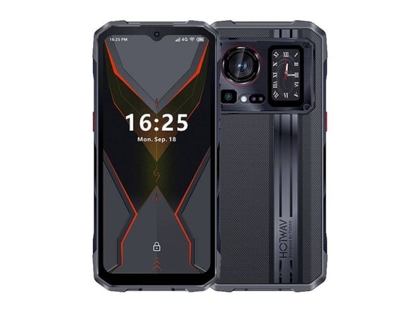 HOTWAV Cyber 15 älypuhelin - 6.6'' 12+12/256GB Musta