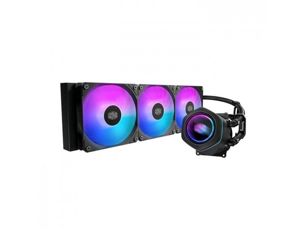 Cooler Master MasterLiquid Core Nex, Nestejäähdytyspakkaus, 12 cm, 650 RPM, 1750 RPM, 122,4 m³/h, Valkoinen