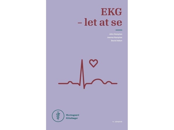 EKG - lätt att se | John R. Hampton; Joanna Hampton; David Adlam | Språk: Danska