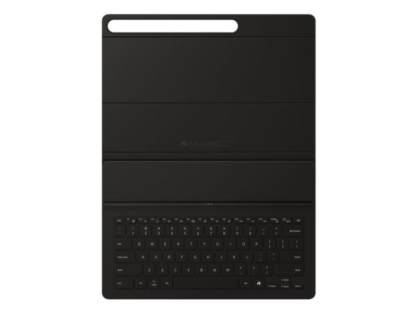 Samsung EF-DX620 - Tastatur og folioveske (bokomslag) - slank, AI-tast - trådløs - POGO pin, Bluetooth - svart tastatur, svart boks - for Galaxy Ta...