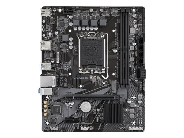 GIGABYTE H610M K V2, Intel, LGA 1700, Intel® Celeron®, Intel Core i3 12th Gen, Intel Core i3 13th Gen, Intel Core i3 14th Gen, Intel..., LGA 1700, ...