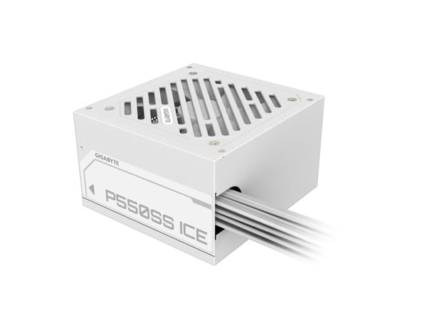 GIGABYTE P550SS ICE, 550 W, 155-240 V, 50/60 Hz, 6,3 A, Aktiv, 100 W