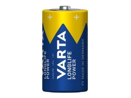 Varta High Energy - Batteri 2 x C - Alkalisk - 7800 mAh