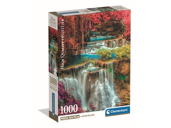 Clementoni 1000 pcs. CB Colourful Thai Falls, 14 vuosi/vuosia