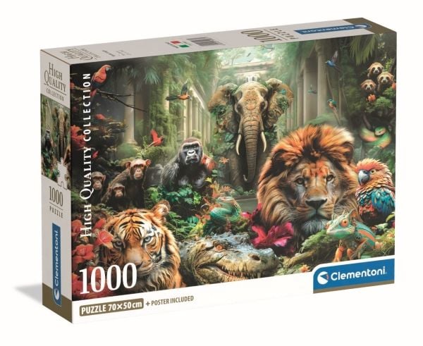 Clementoni 1000 pcs. CB Mystic Jungle, 14 År