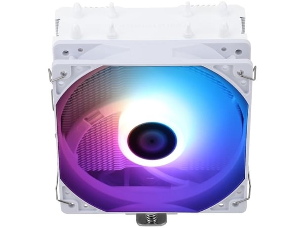 Thermalright Assassin X 120 Refined SE - Prosessorkjøler - ARGB - (for: LGA115x Socket, LGA1200, LGA1700, LGA1851, AM4, AM5) - 120 mm - hvit