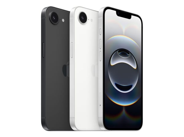 Apple iPhone 16e , 15,5 cm (6.1"), 2532 x 1170 piksler, 128 GB, 48 MP, iOS 18, Hvit