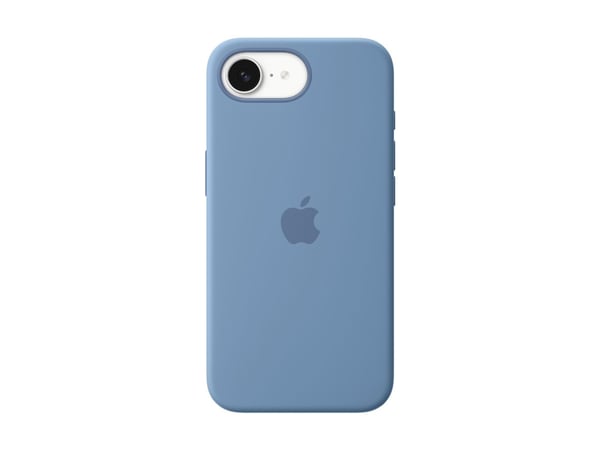 Apple - Baksidedeksel for mobiltelefon - silikon - vinterblå - for iPhone 16e