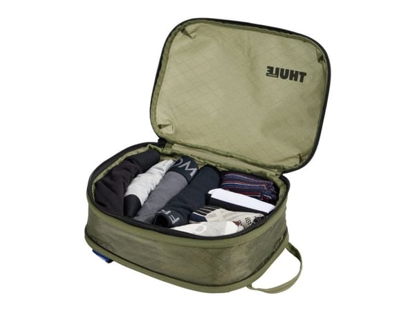 Thule - Organizing bag for klær - liten - 100D ripstop nylon - dempet grønt