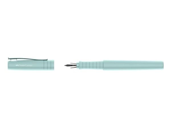 Faber-Castell 241009, Blå, Fyllesystem med patron, Svart, Medium, Ambidekstriøs, 1 stykker