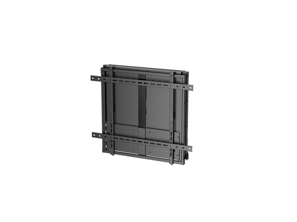 VivoLink FlexiLift - Monteringssats (2 väggkonsoler, adapterplatta) - för platt panel - stål - svart - skärmstorlek: 60"-100"