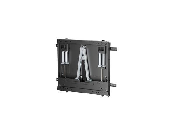VivoLink FlexiLift - Monteringssats (2 väggkonsoler, adapterplatta) - för platt panel - stål - svart - skärmstorlek: 60"-100"