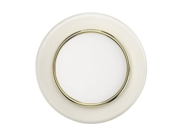 PopSockets Coconut Cream, Grep, Krem, Gull, Ingen mønster, Apple, iPhone 12+, 1 stykker
