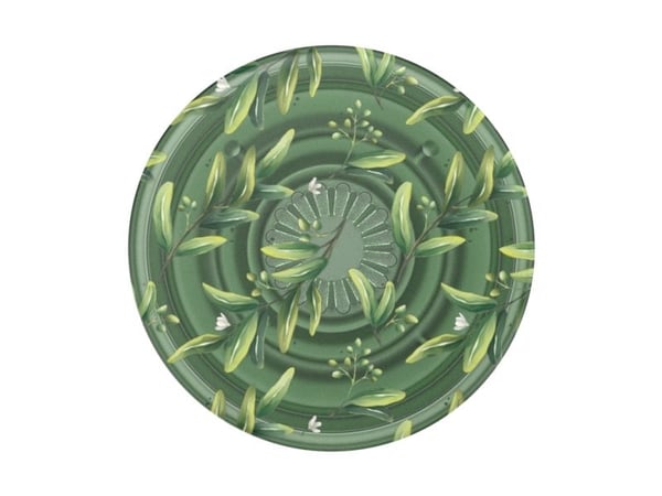 PopSockets 807373, Grippi, Oliivi, Kukkakuvio, Universaali, 1 kpl, 38,8 mm